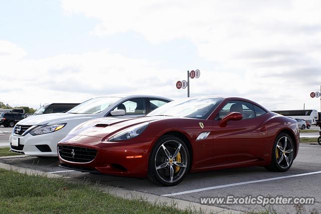 Ferrari California spotted in Austin, Texas