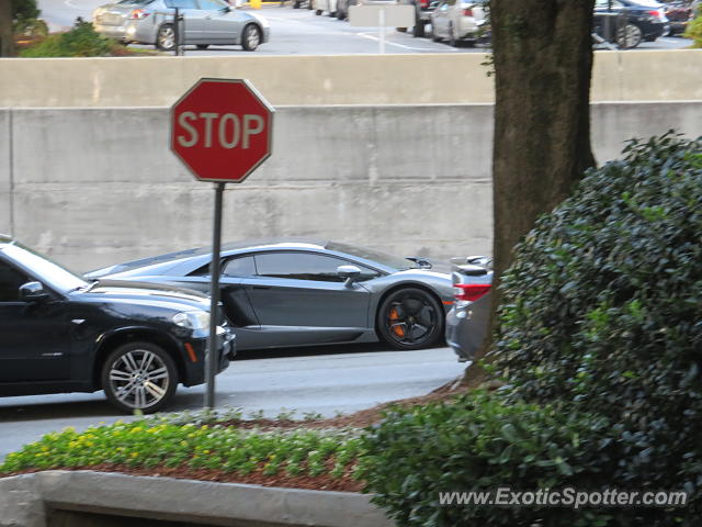 Lamborghini Aventador spotted in Atlanta, Georgia