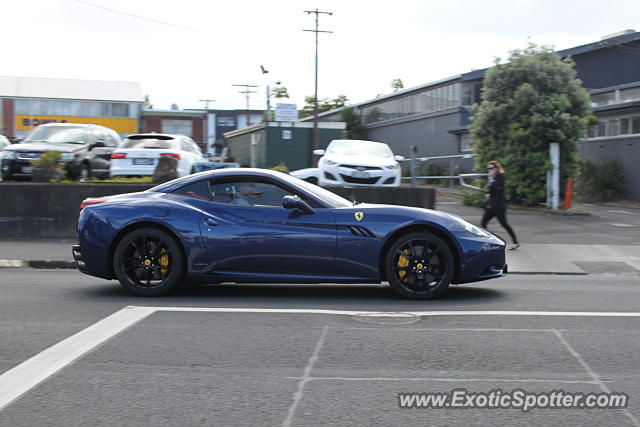 Ferrari California spotted in Auckland, New Zealand