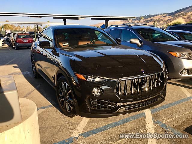 Maserati Levante spotted in San Jose, California
