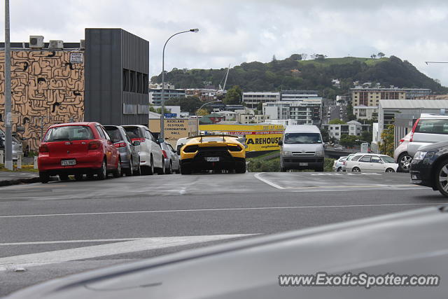 Lamborghini Huracan spotted in Auckland, New Zealand