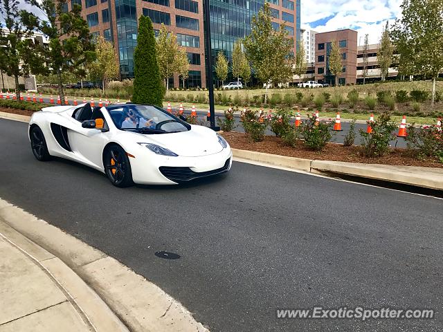 Mclaren MP4-12C spotted in Avalon, Georgia