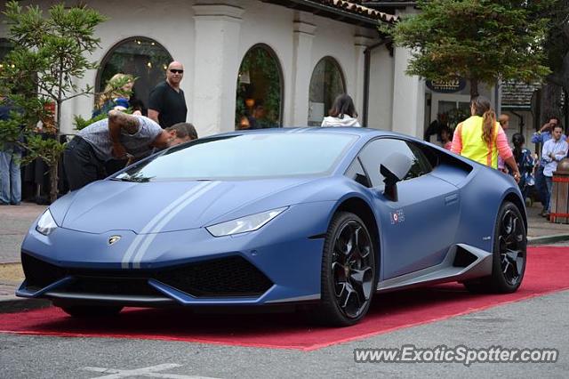 Lamborghini Huracan spotted in Carmel, California