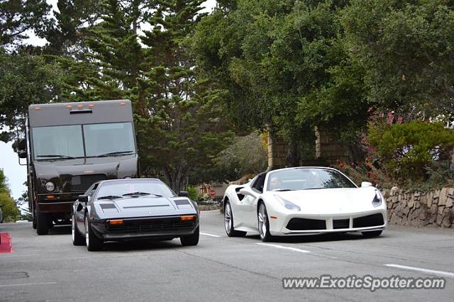 Ferrari 488 GTB spotted in Carmel, California