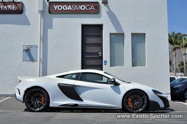 Mclaren 675LT spotted in Malibu, California