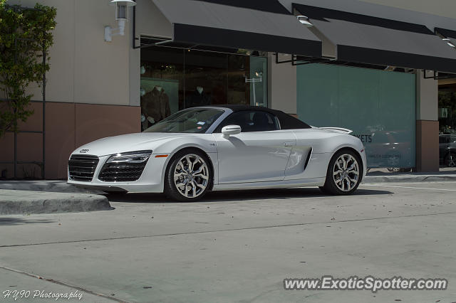 Audi R8 spotted in Dallas, Texas