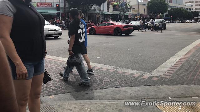 Lamborghini Huracan spotted in Los Angeles, California