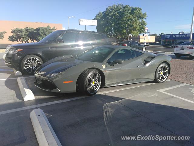 Ferrari 488 GTB spotted in Albuquerque, New Mexico