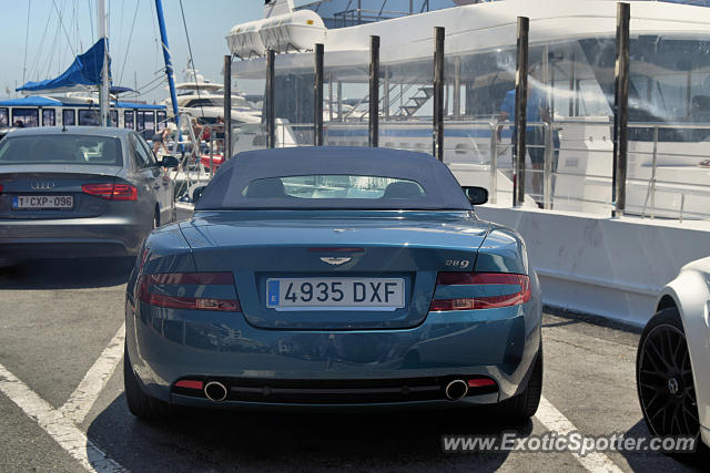 Aston Martin DB9 spotted in Puerto Banus, Spain