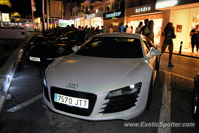 Audi R8 spotted in Puerto Banus, Spain