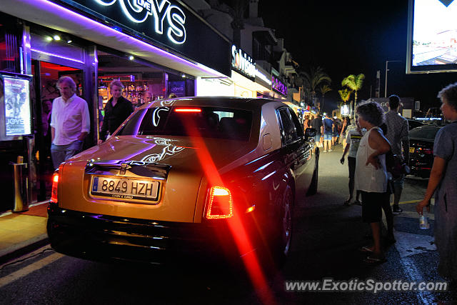 Rolls-Royce Phantom spotted in Puerto Banus, Spain