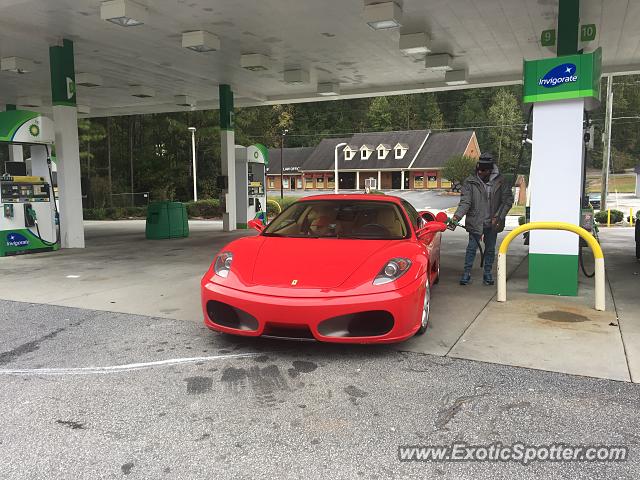 Ferrari F430 spotted in Stone Mountain, Georgia