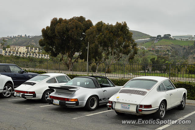 Porsche 911 spotted in Malibu, California