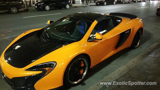 Mclaren 650S spotted in Boston, Massachusetts