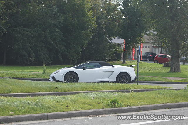 Lamborghini Gallardo spotted in Heist aan zee, Belgium