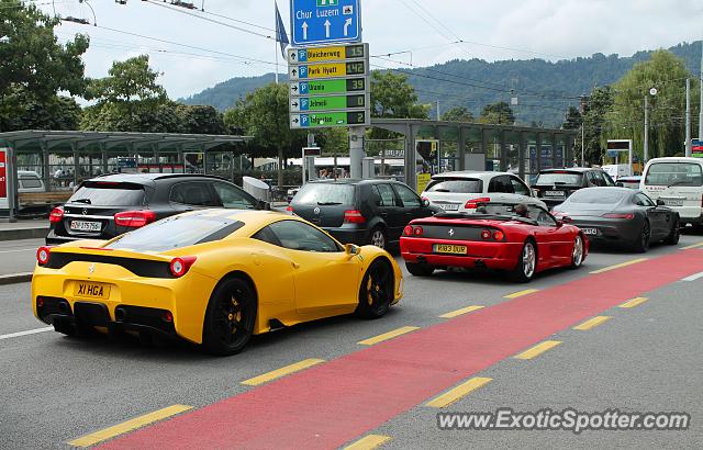 Ferrari 458 Italia spotted in Zurich, Switzerland