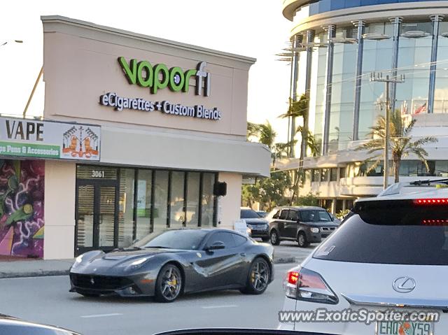 Ferrari F12 spotted in Ft lauderdale, Florida