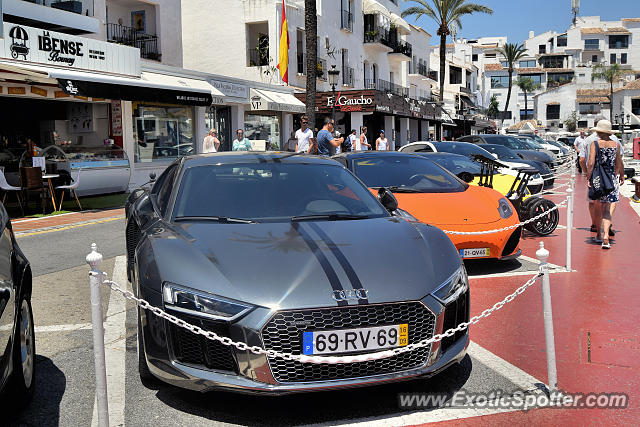 Audi R8 spotted in Puerto Banus, Spain