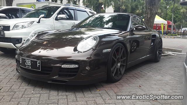 Porsche 911 Turbo spotted in Jakarta, Indonesia