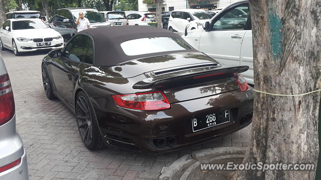 Porsche 911 Turbo spotted in Jakarta, Indonesia