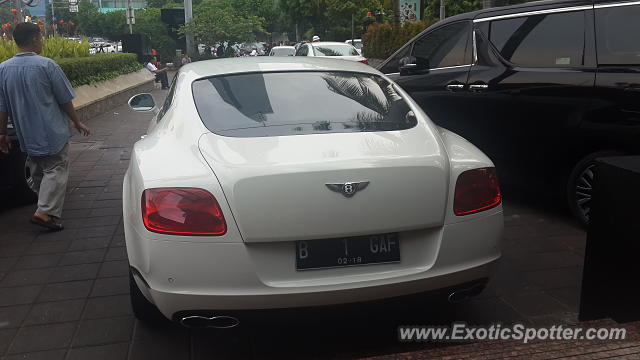 Bentley Continental spotted in Jakarta, Indonesia