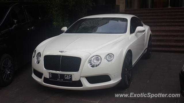 Bentley Continental spotted in Jakarta, Indonesia