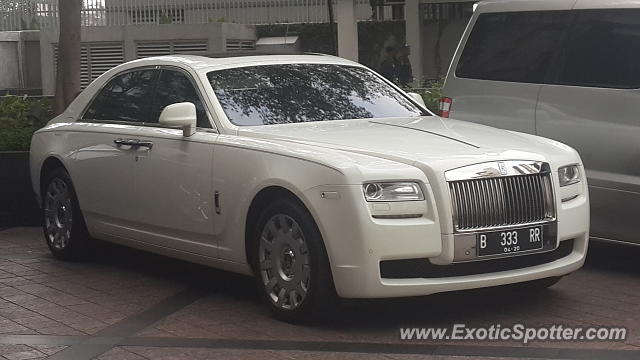 Rolls-Royce Ghost spotted in Jakarta, Indonesia