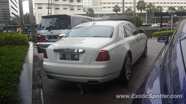 Rolls-Royce Ghost spotted in Jakarta, Indonesia