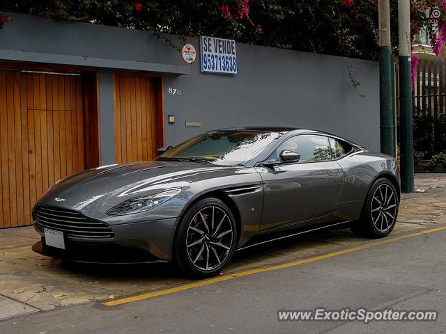 Aston Martin DB11 spotted in Lima, Peru