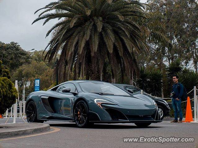 Mclaren 675LT spotted in Lima, Peru