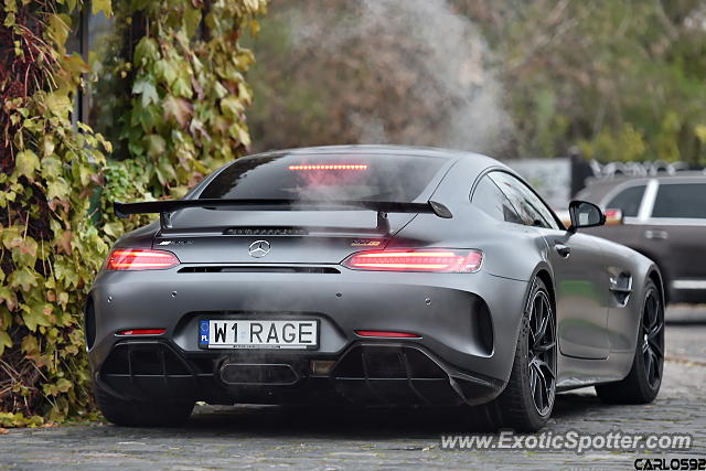 Mercedes AMG GT spotted in Warsaw, Poland