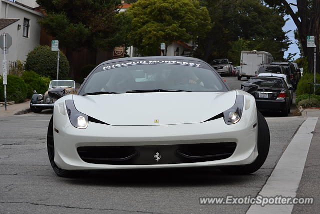 Ferrari 458 Italia spotted in Carmel, California