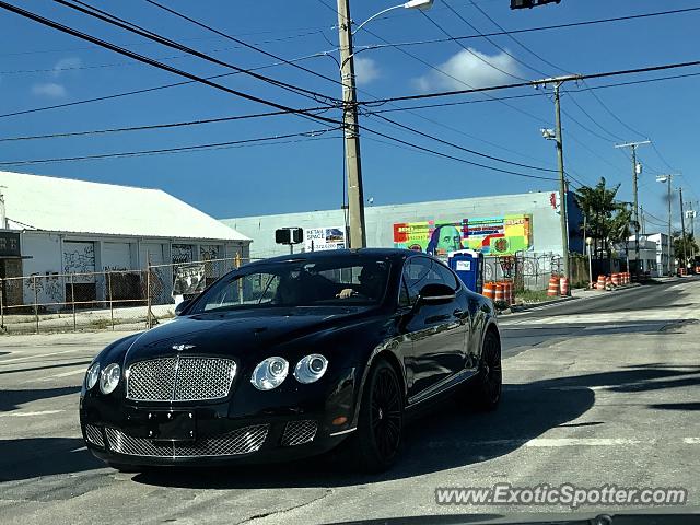 Bentley Continental spotted in Miami, Florida