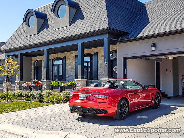 Maserati GranTurismo spotted in London, Ontario, Canada