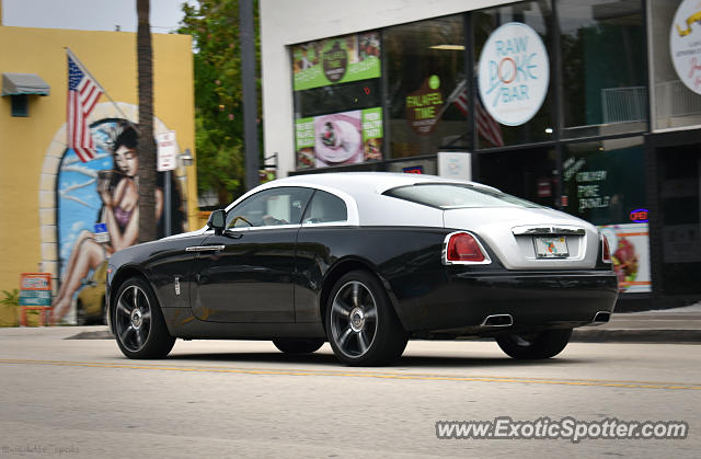 Rolls-Royce Wraith spotted in Fort Lauderdale, Florida