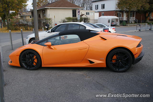 Lamborghini Huracan spotted in Québec, Canada