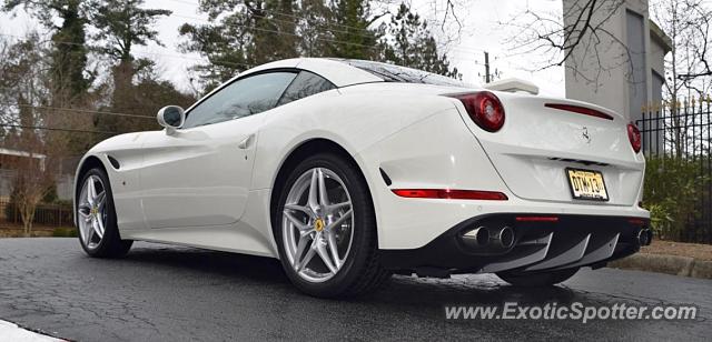 Ferrari California spotted in Westfield, New Jersey