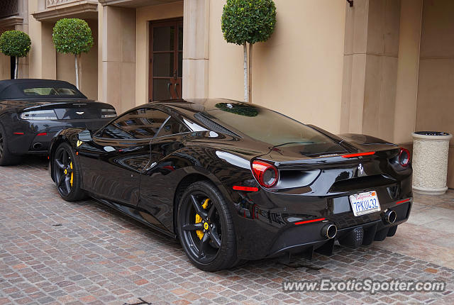 Ferrari 488 GTB spotted in Beverly Hills, California