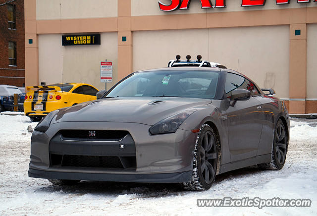 Nissan GT-R spotted in Edmonton, Canada