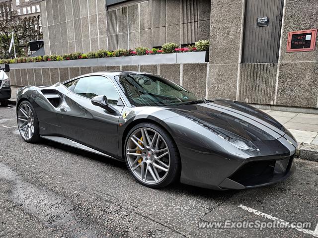 Ferrari 488 GTB spotted in London, United Kingdom