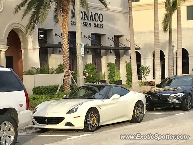 Ferrari California spotted in Boca Raton, Florida