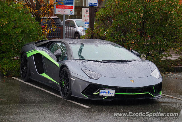 Lamborghini Aventador spotted in Vancouver, Canada