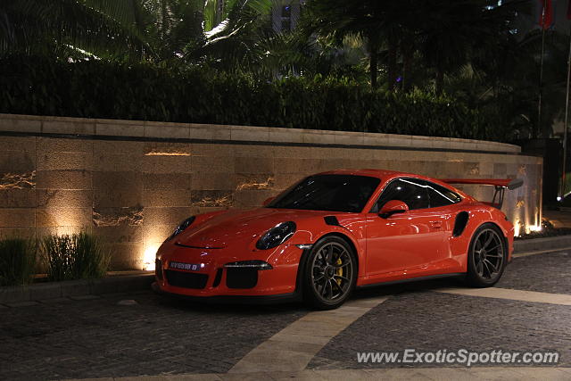 Porsche 911 GT3 spotted in Kuala Lumpur, Malaysia