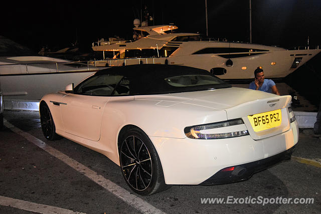 Aston Martin DB9 spotted in Puerto Banus, Spain