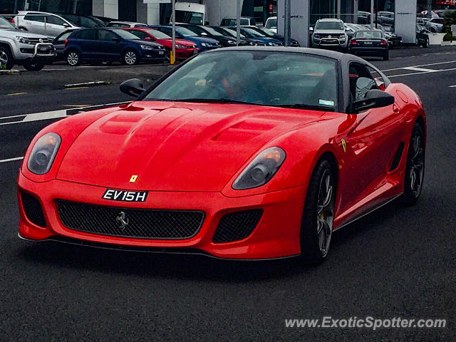 Ferrari 599GTO spotted in Auckland, New Zealand