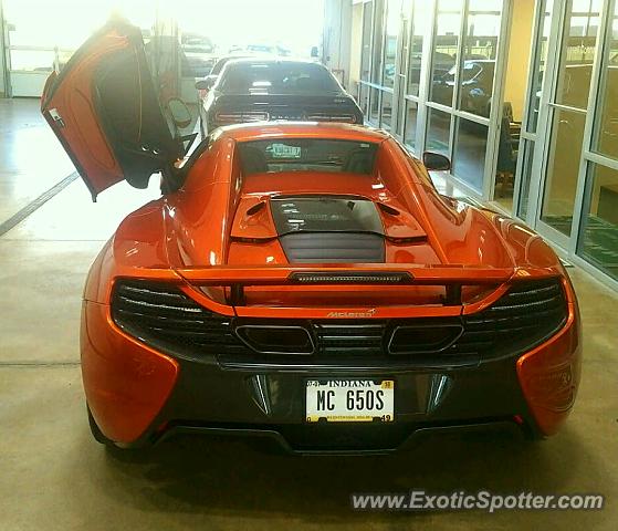 Mclaren 650S spotted in Zionsville, Indiana