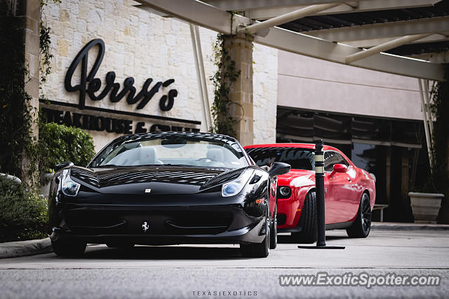 Ferrari 458 Italia spotted in San Antonio, Texas