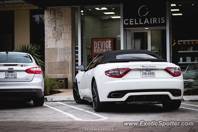 Maserati GranCabrio spotted in San Antonio, Texas