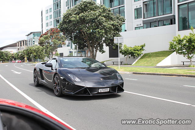 Lamborghini Gallardo spotted in Auckland, New Zealand