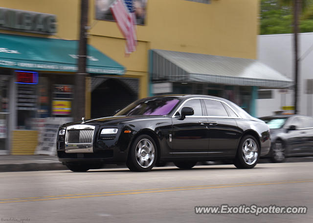 Rolls-Royce Ghost spotted in Fort Lauderdale, Florida